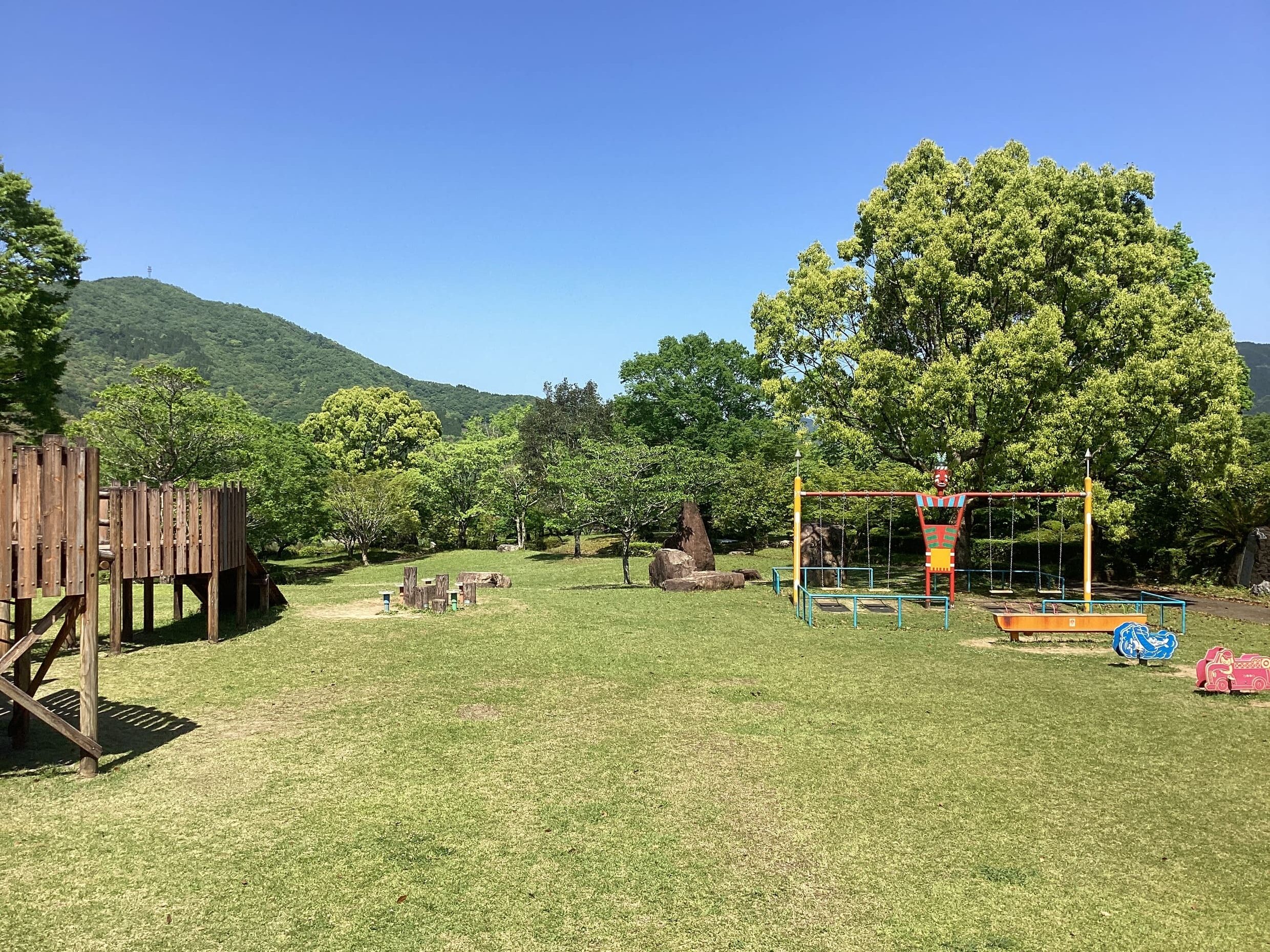 牧水公園の遊具