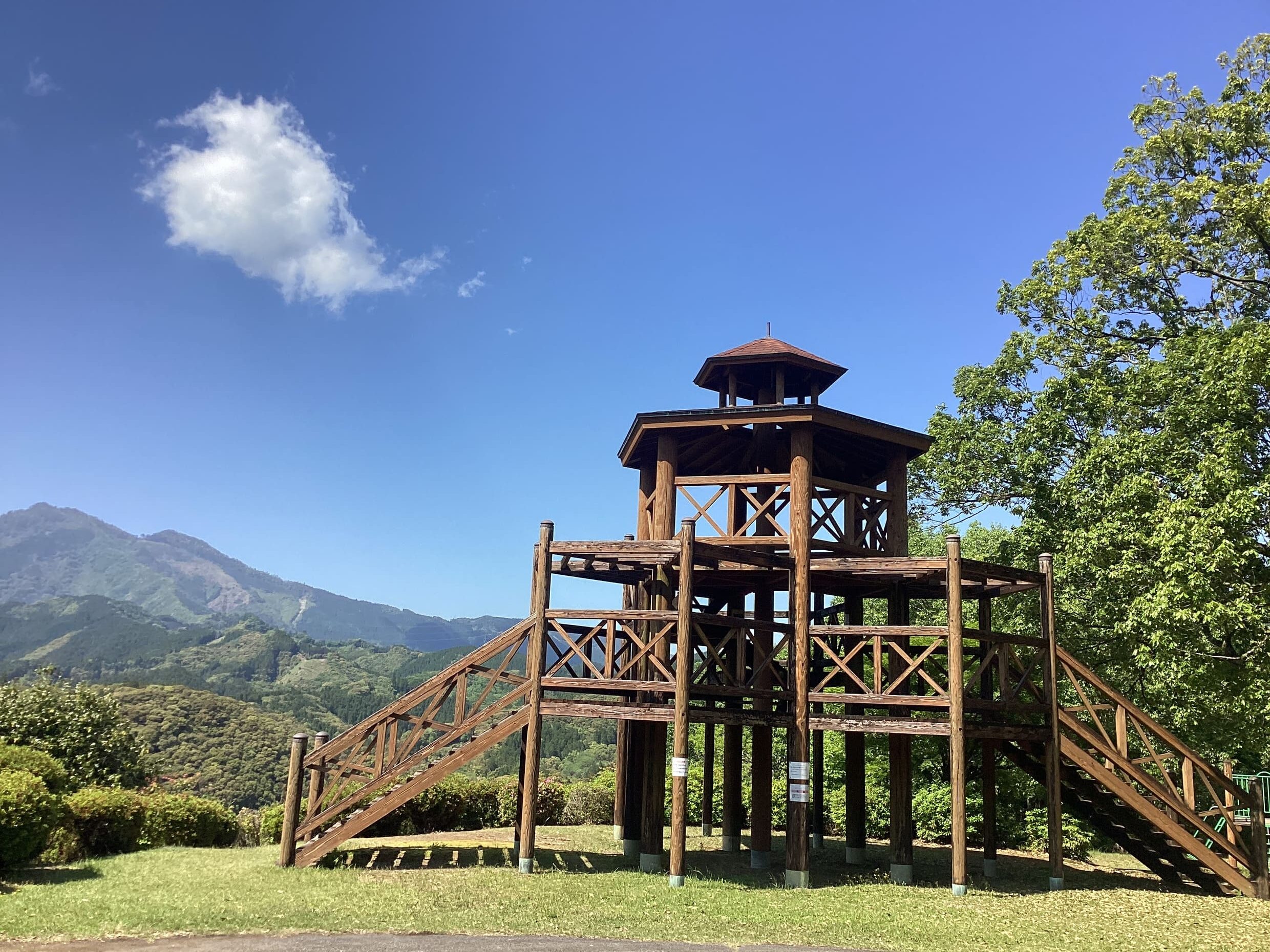 牧水公園の遊具