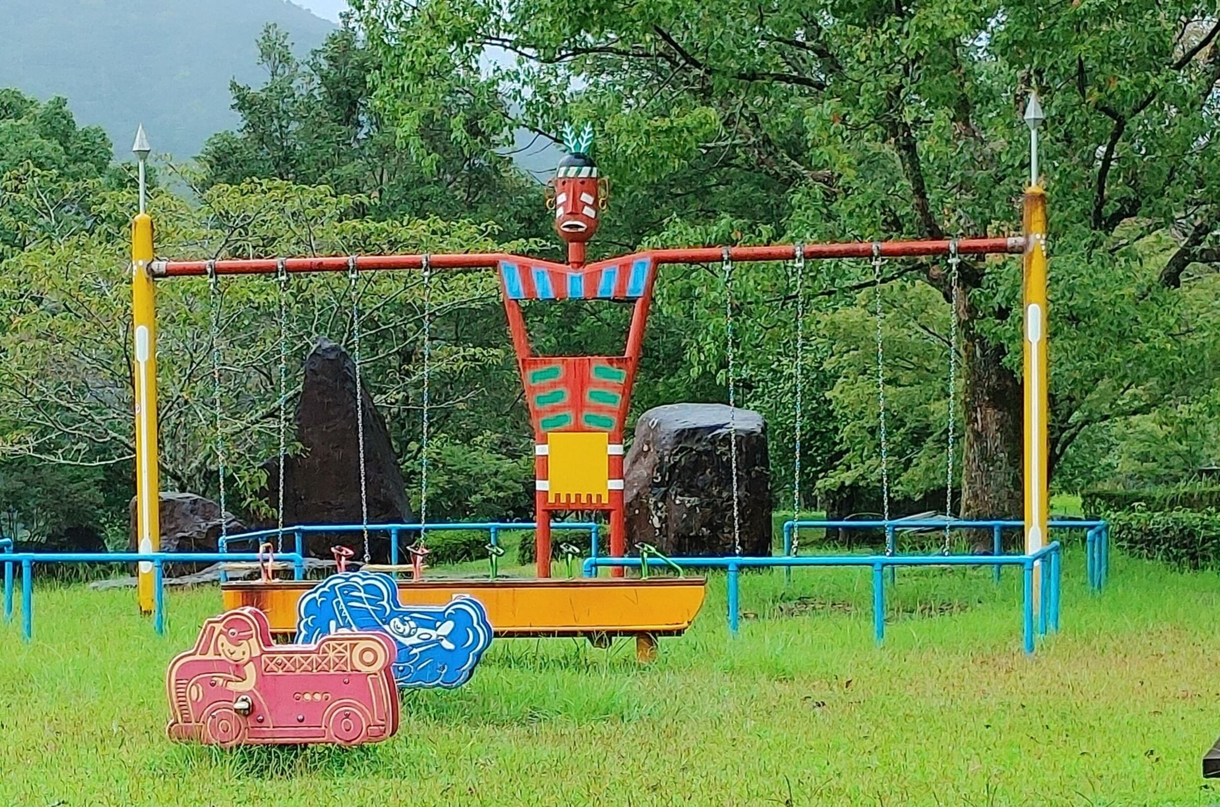 牧水公園の遊具